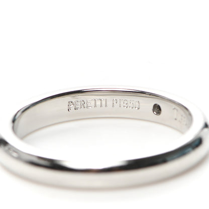 Tiffany Platinum Diamond Elsa Peretti Band Ring 47 4 4 of 6