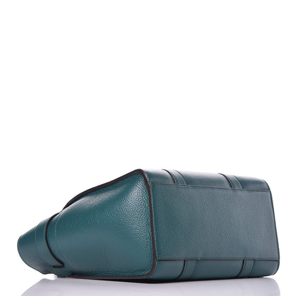 Mulberry Classic Grain Small Bayswater Zip Tote Ocean Green 5 of 9