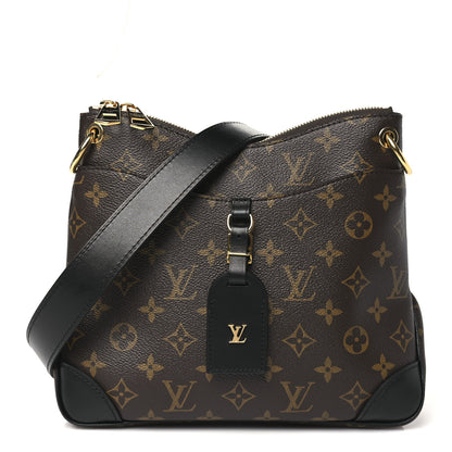 Louis Vuitton Monogram Odeon PM Black 1 of 10