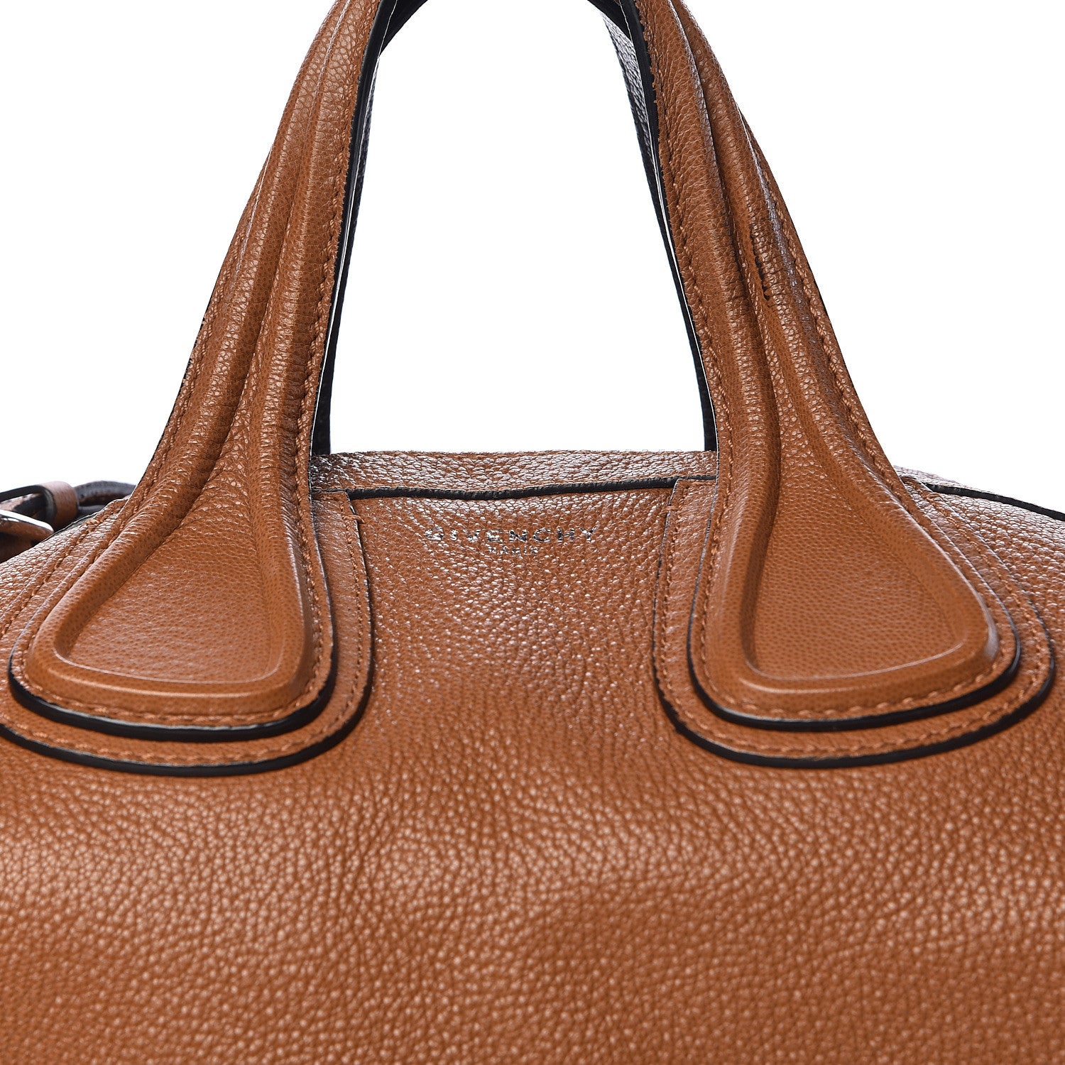 Givenchy Waxy Grained Calfskin Medium Nightingale Brown 12 of 14