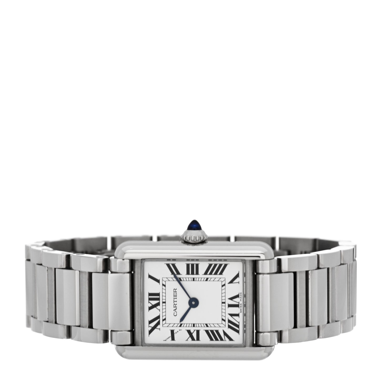 Stainless Steel 22mm Tank Must Quartz Watch