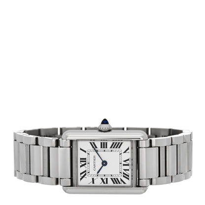 Cartier Stainless Steel 22mm Tank Must Quartz Watch 2 of 5