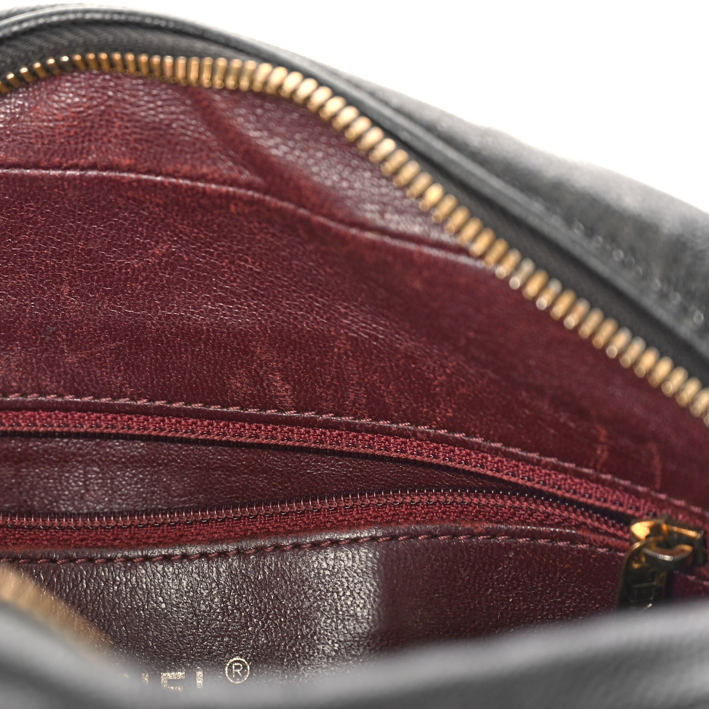 Caviar Quilted Medium Business Affinity Camera Case Black