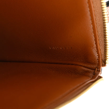 Celine Smooth Calfskin Cuir Triomphe Pouch Tan 6 of 7