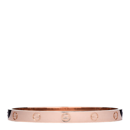 Cartier 18K Pink Gold LOVE Bracelet 18 1 of 10