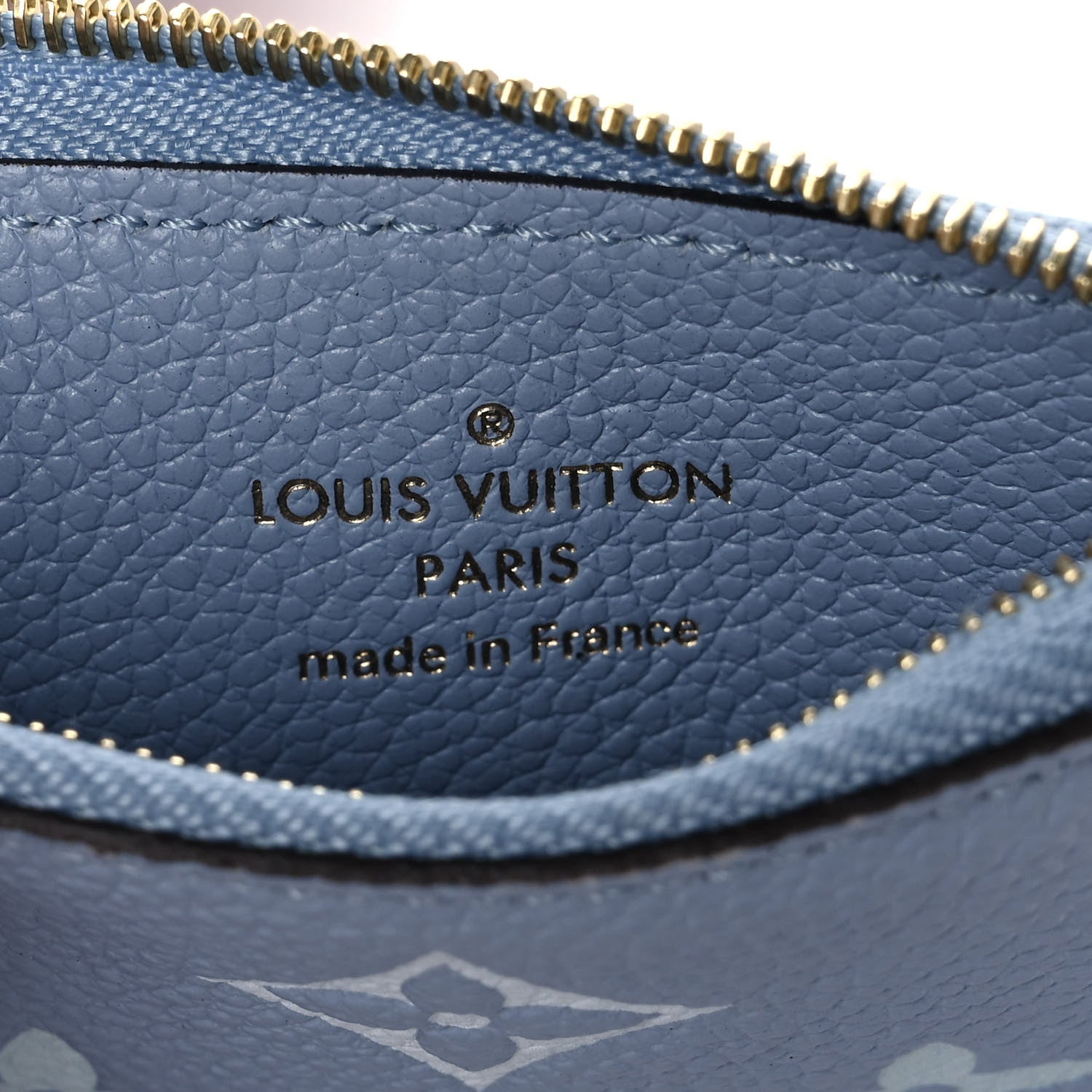 Louis Vuitton Empreinte Monogram Giant By The Pool Trio Pouch Rosebud Summer Blue Cream Saffron 9 of 11