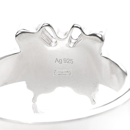 Gucci Sterling Silver Butterfly Band Ring 57 8 4 of 4