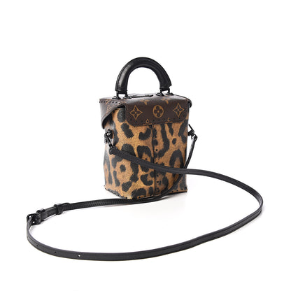 Louis Vuitton Monogram Wild Animal Print Camera Box Black 2 of 8