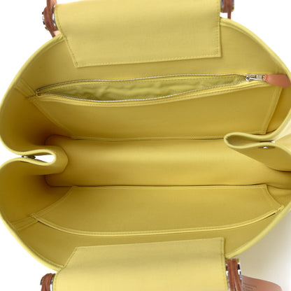 Hermes Toile Cabag 39 Lime 8 of 12