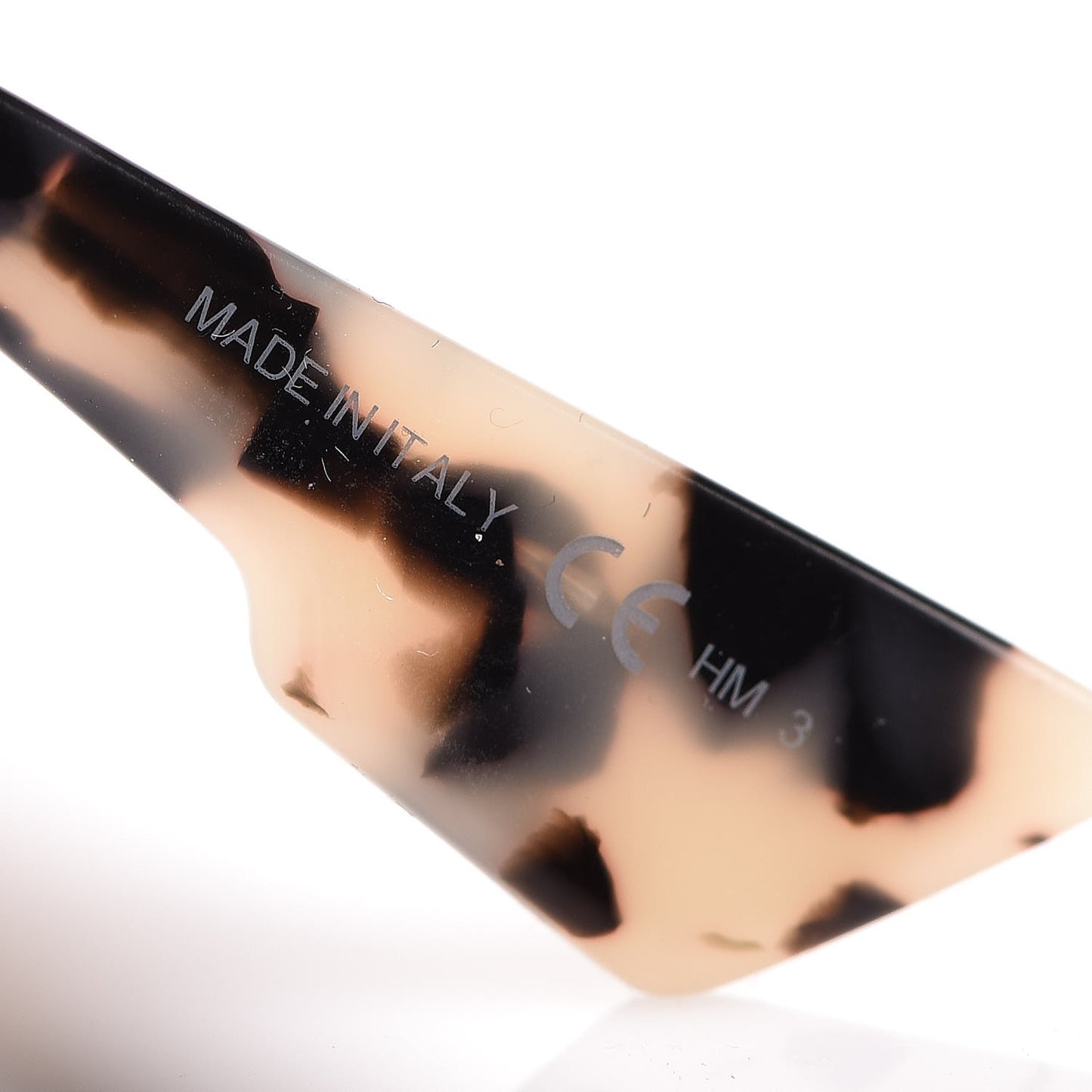 Abstract Square Mirrored Sunglasses Spotted Havana Blue