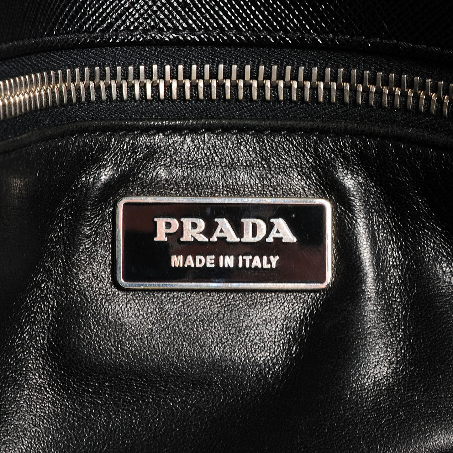 Saffiano Attache Portfolio Case Black