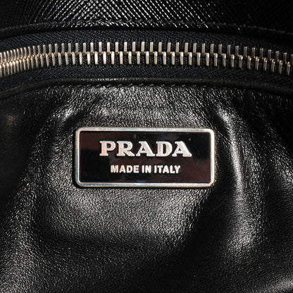 Prada Saffiano Attache Portfolio Case Black 6 of 8
