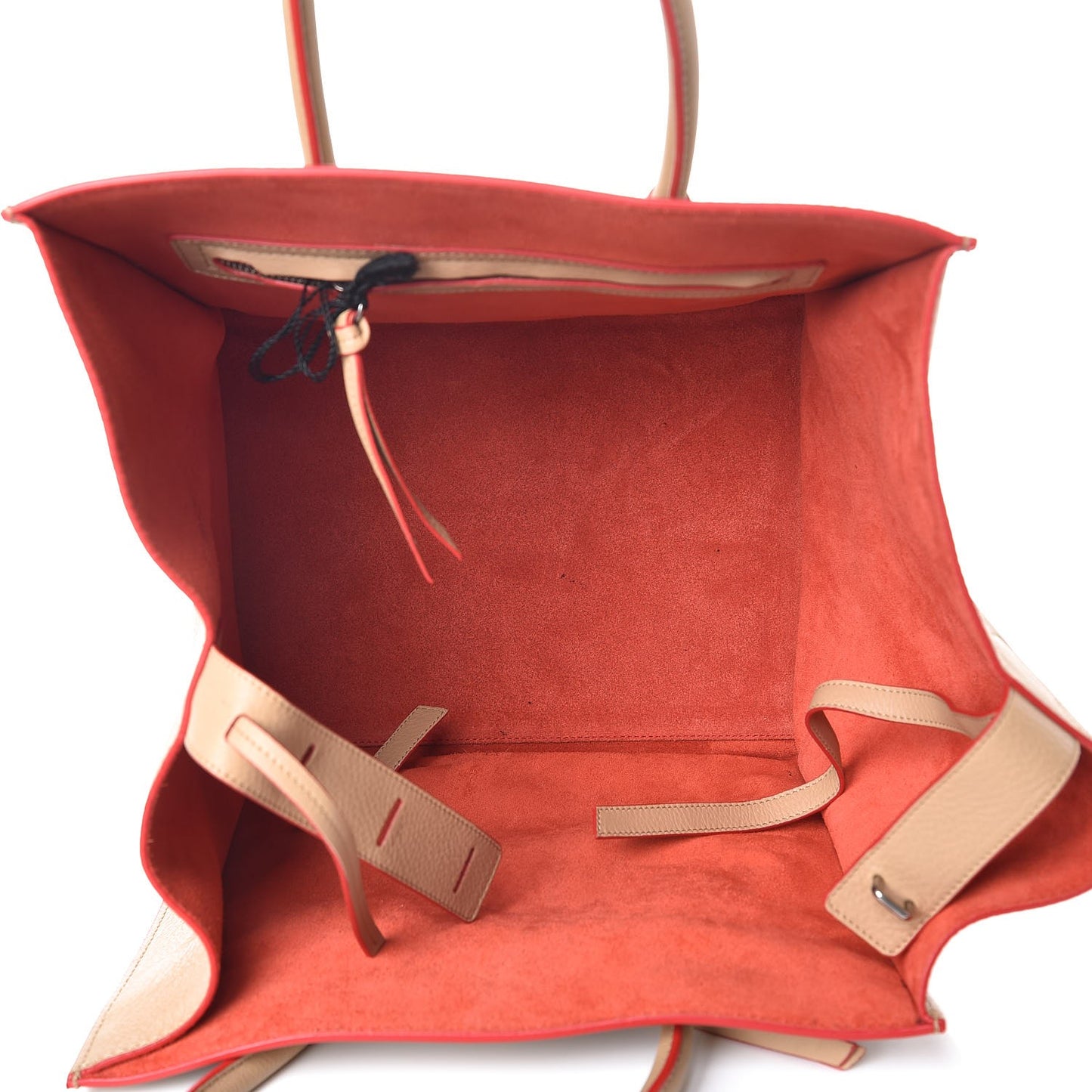 Supple Calfskin Medium Phantom Luggage Camel
