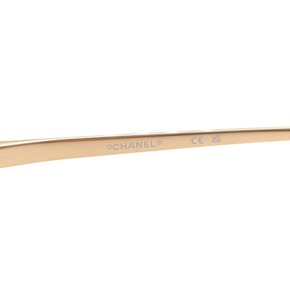 Chanel Metal Oval Pearl Sunglasses 71708 Pink 5 of 8
