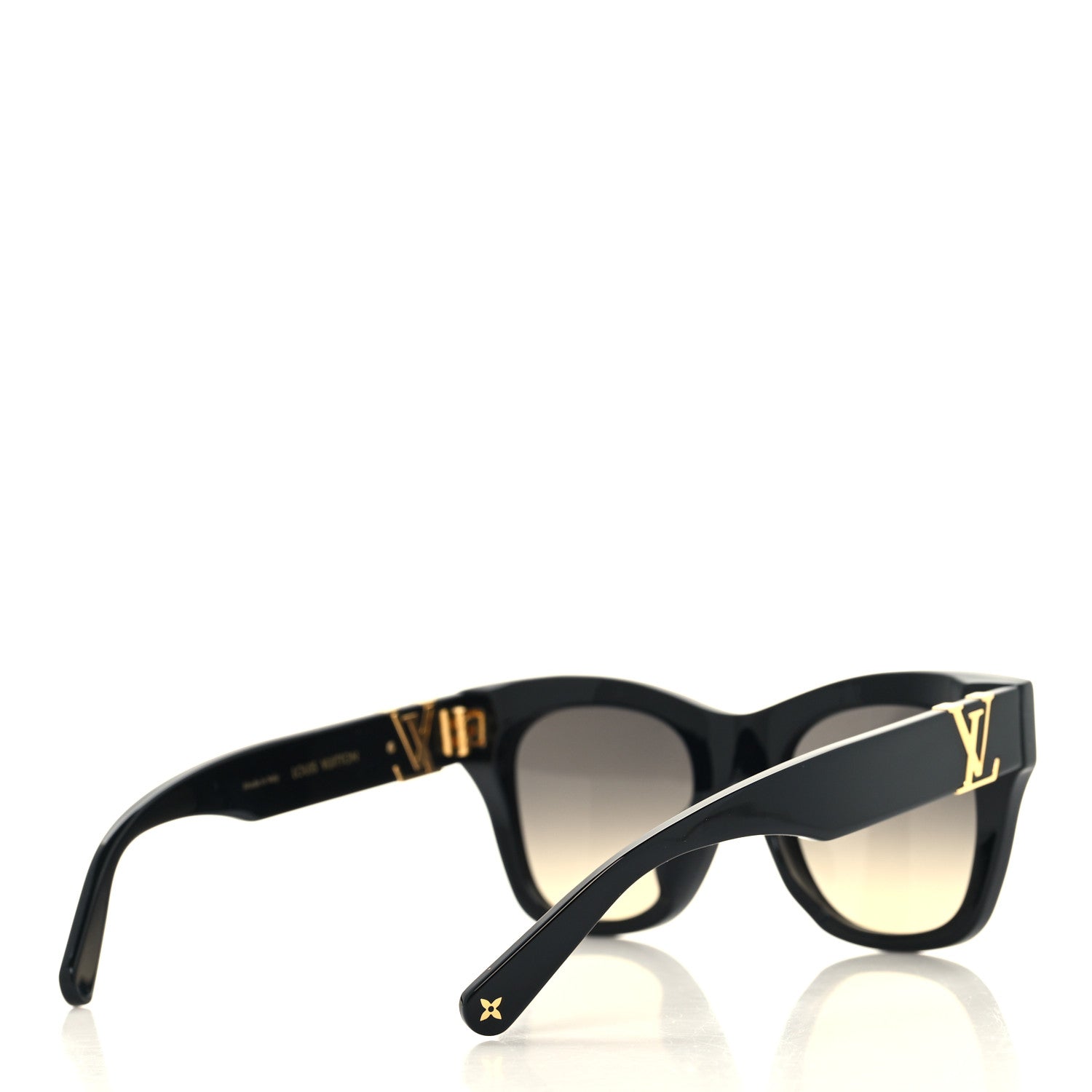 Louis Vuitton Acetate My Monogram Square Sunglasses Z1523W Black 4 of 7