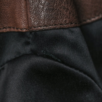 Saint Laurent Sheepskin Large Roady Hobo Dark Brown 13 of 15