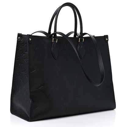 Louis Vuitton Empreinte Monogram Giant Onthego GM Black 3 of 11