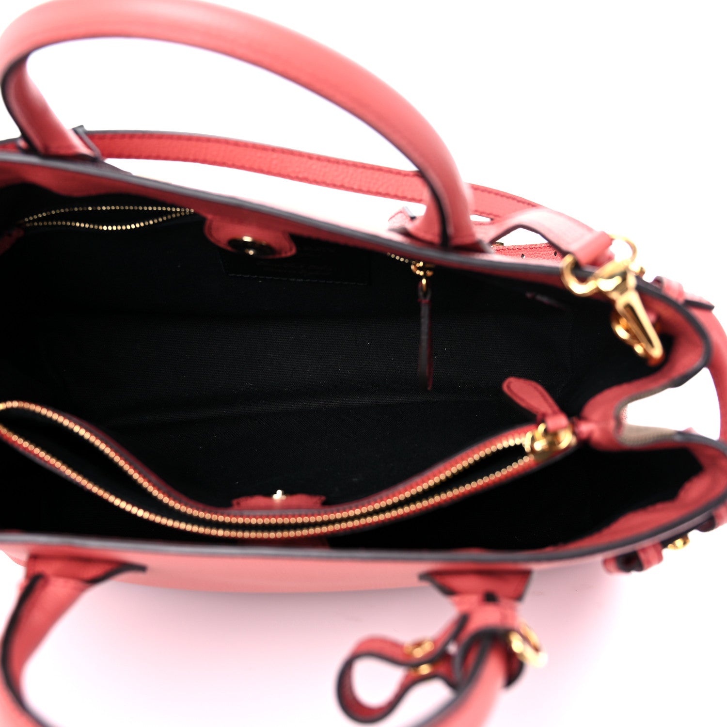 Burberry Derby Calfskin House Check Medium Banner Tote Cinnamon Red 9 of 13