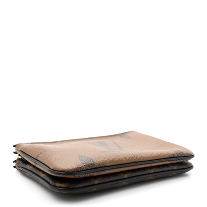 Louis Vuitton Reverse Monogram Giant Double Zip Pochette 4 of 12