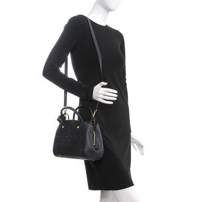 Louis Vuitton Empreinte Montaigne BB Black 2 of 8