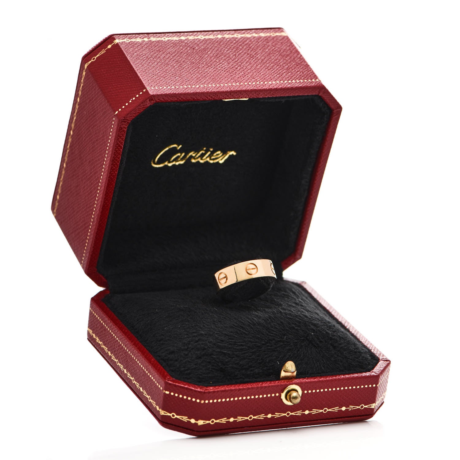 Cartier 18K Yellow Gold 5.5mm LOVE Ring 51 5.75 5 of 5