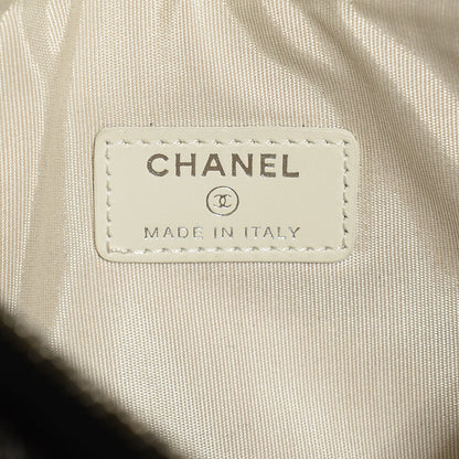 Chanel Canvas Small Deauville Pouch Black 6 of 7
