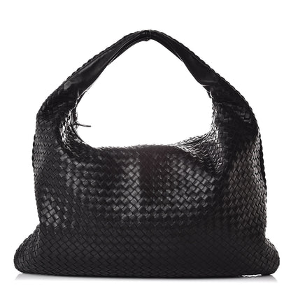 Bottega Veneta Nappa Intrecciato Maxi Veneta Hobo Black 1 of 6