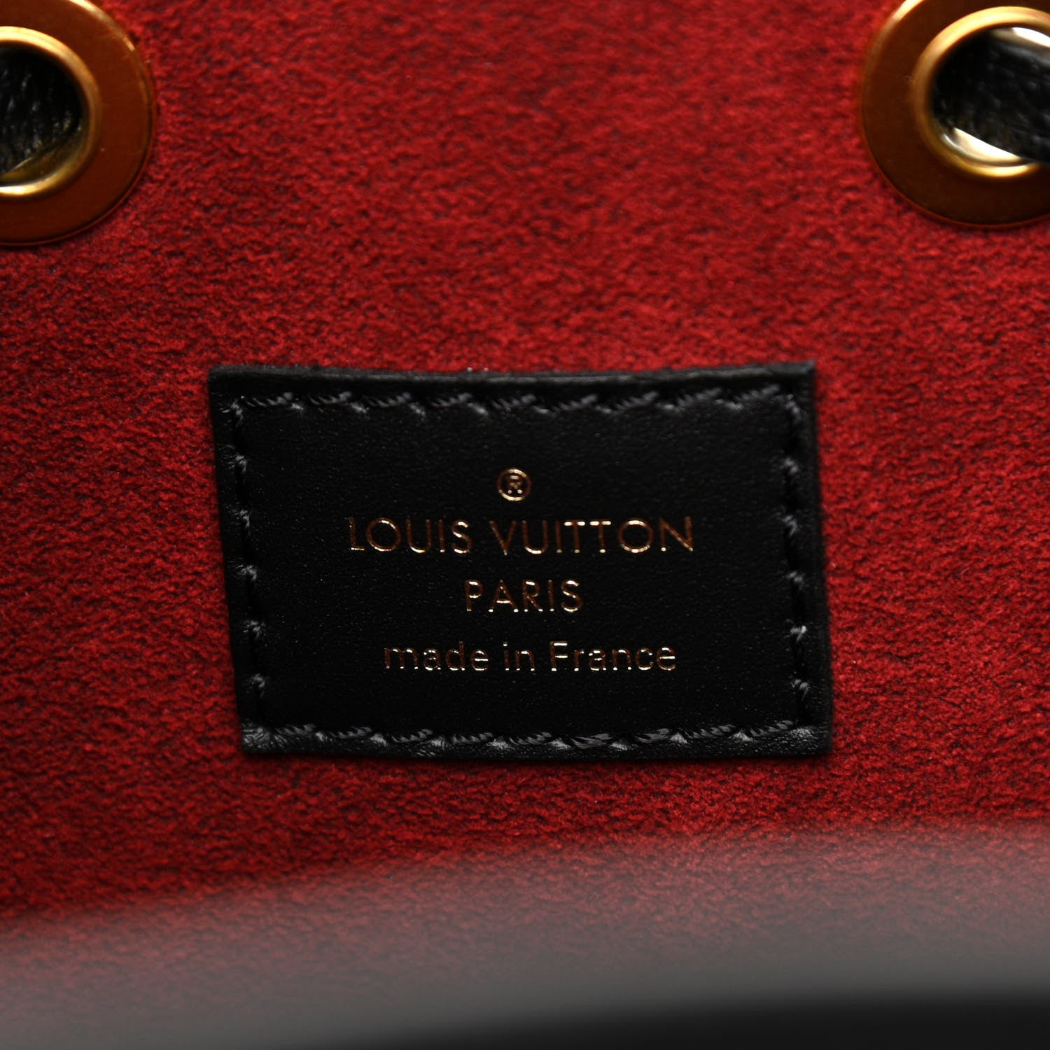 Louis Vuitton Empreinte Monogram Giant Neonoe MM Black Beige 7 of 8