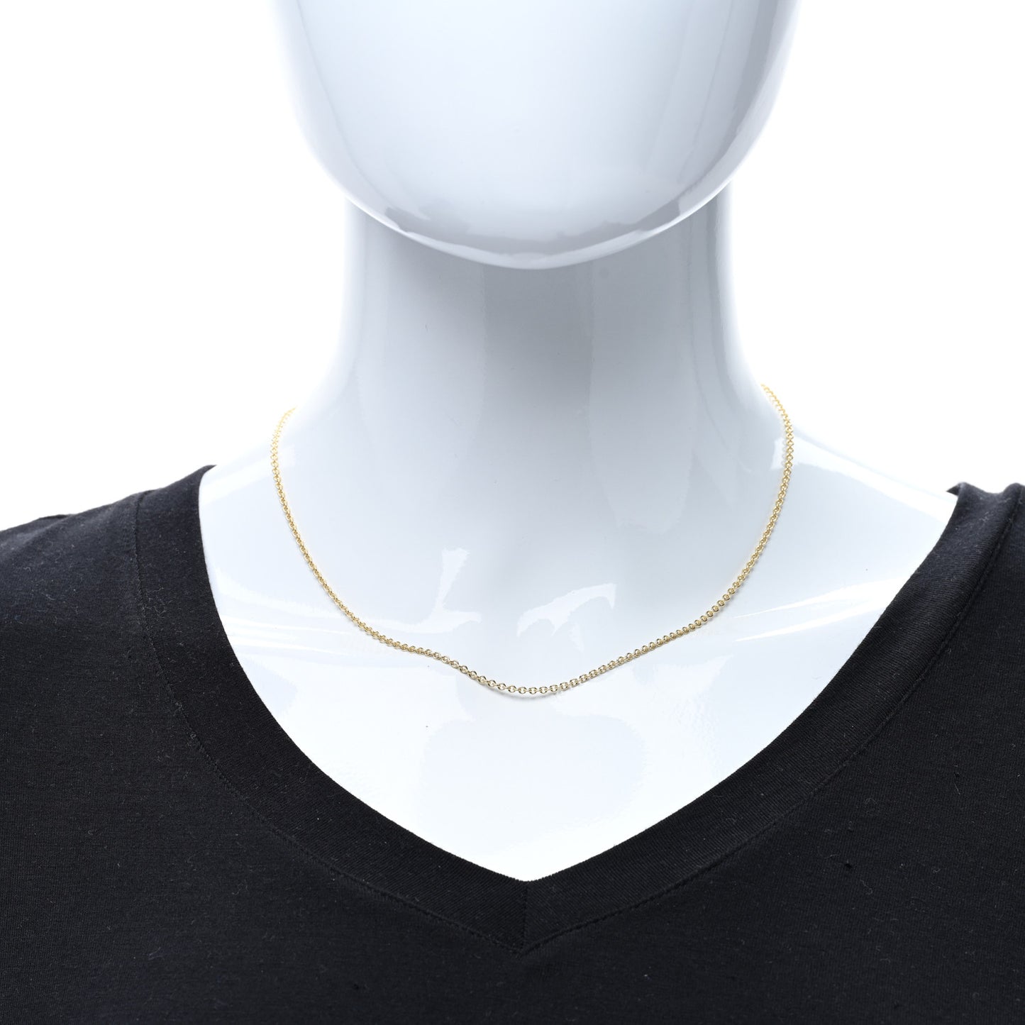 18K Yellow Gold Forsa Link Chain Necklace