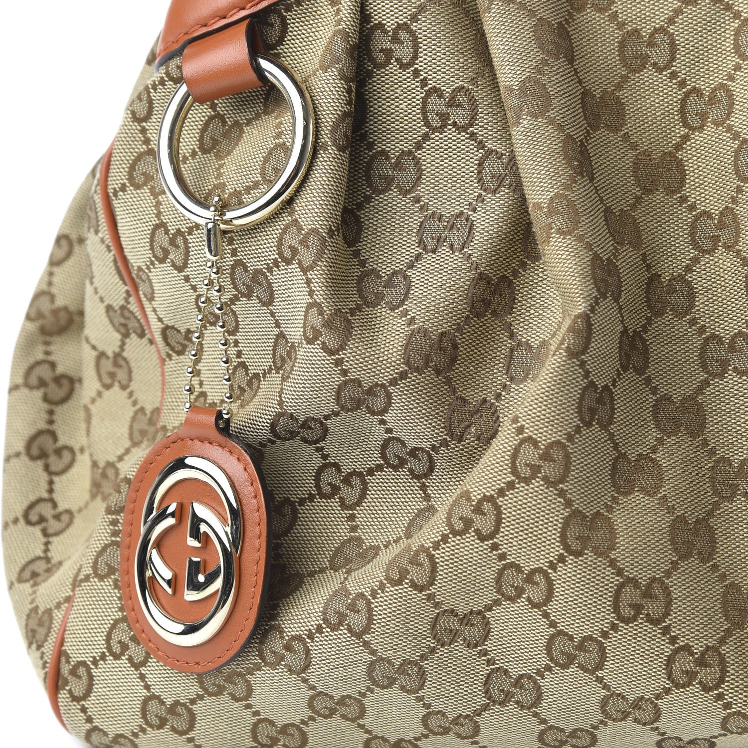 Gucci Monogram Medium Sukey Tote Orange 10 of 10