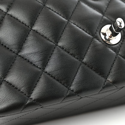 Chanel Lambskin Quilted Small Double Flap Black 11 of 11