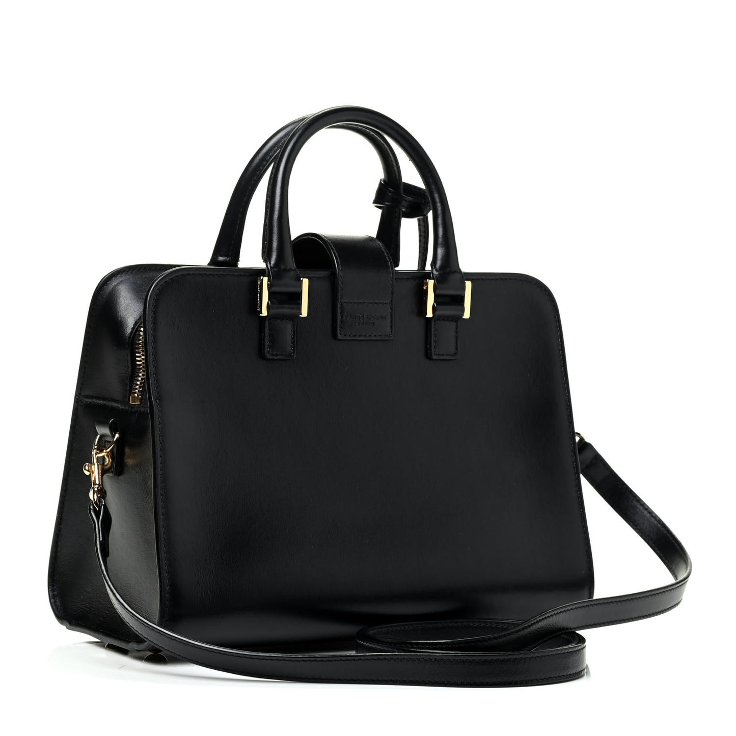 Calfskin Baby Monogram Cabas Black