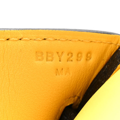 Hermes Togo Hac A Dos PM Backpack Caban Jaune De Naples Feu 7 of 10