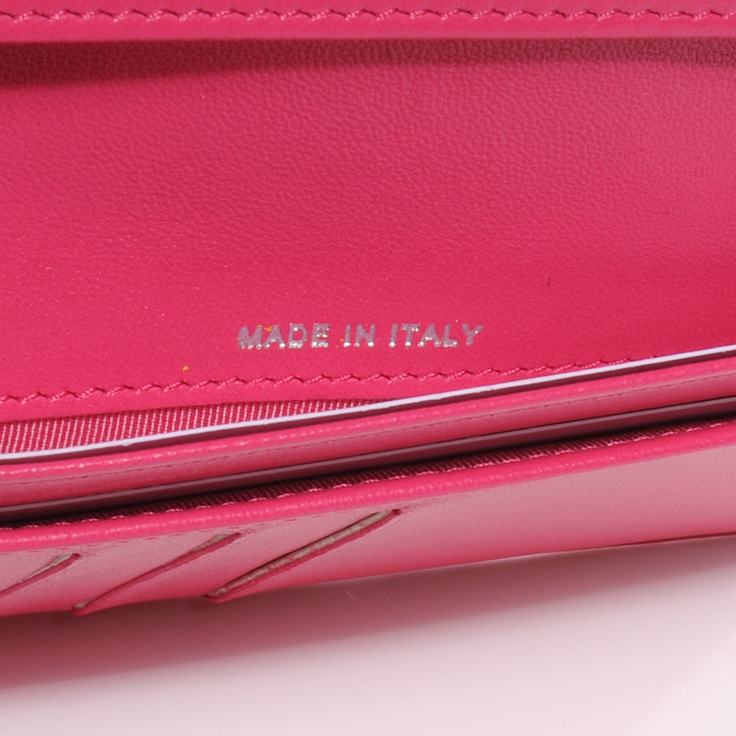Chanel Lambskin Quilted Large Flap Wallet Fuchsia 8 of 9