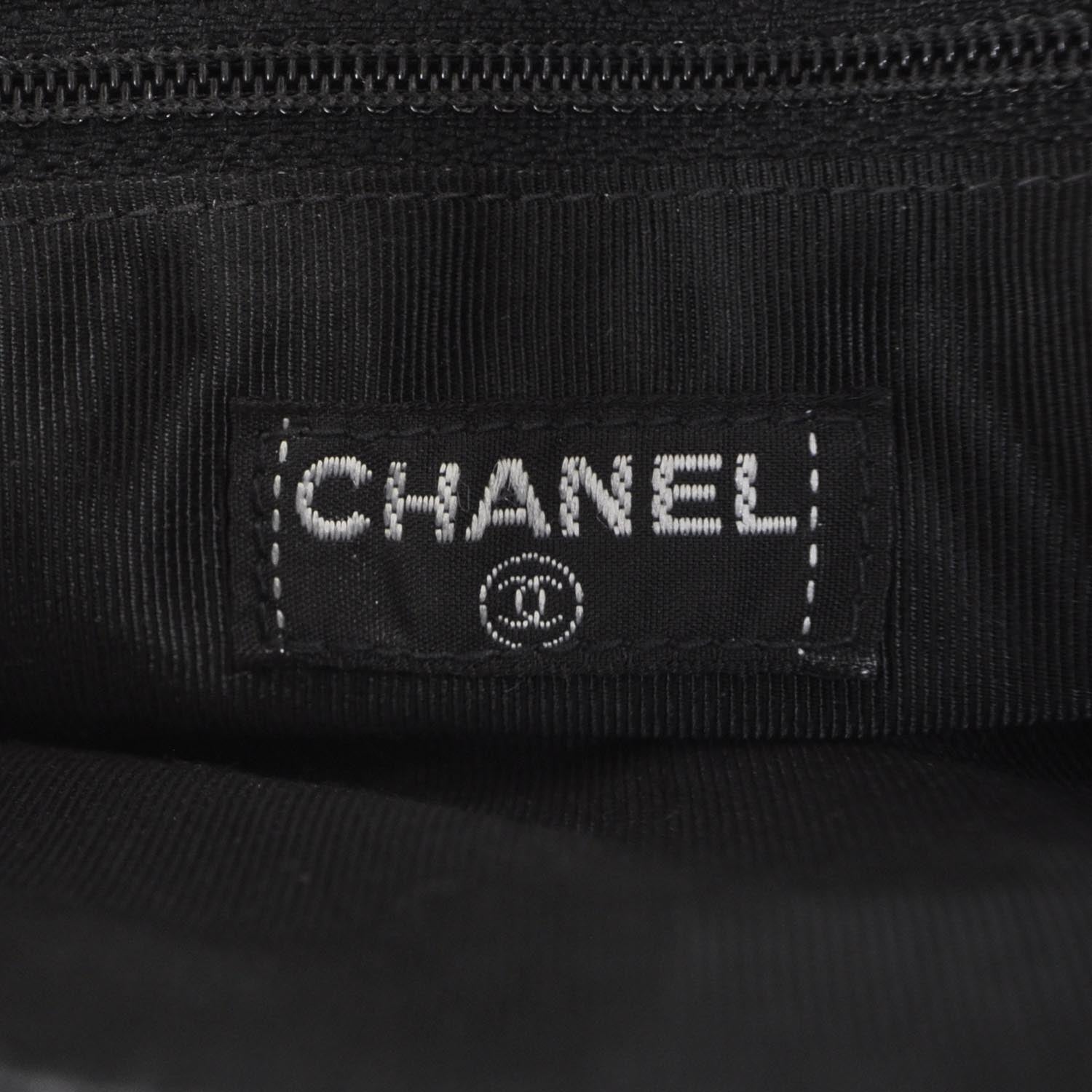 Chanel Patent Chocolate Bar Quilted Computer Keys Flap Black 8 of 10