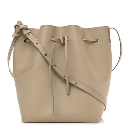 Mansur Gavriel Calfskin Bucket Bag Elefante 2 of 12