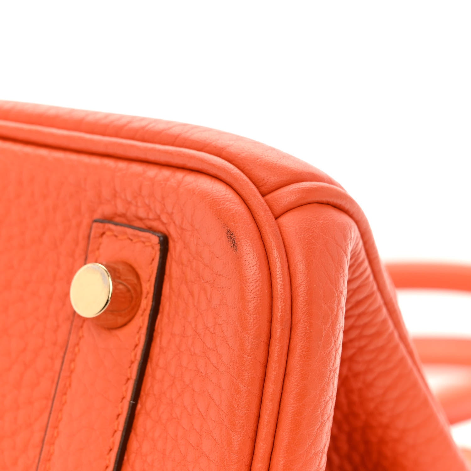 Hermes Taurillon Clemence Birkin 30 Feu 13 of 14