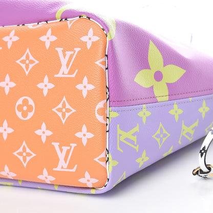 Louis Vuitton Monogram Giant Neverfull MM Pink Lilac 10 of 11
