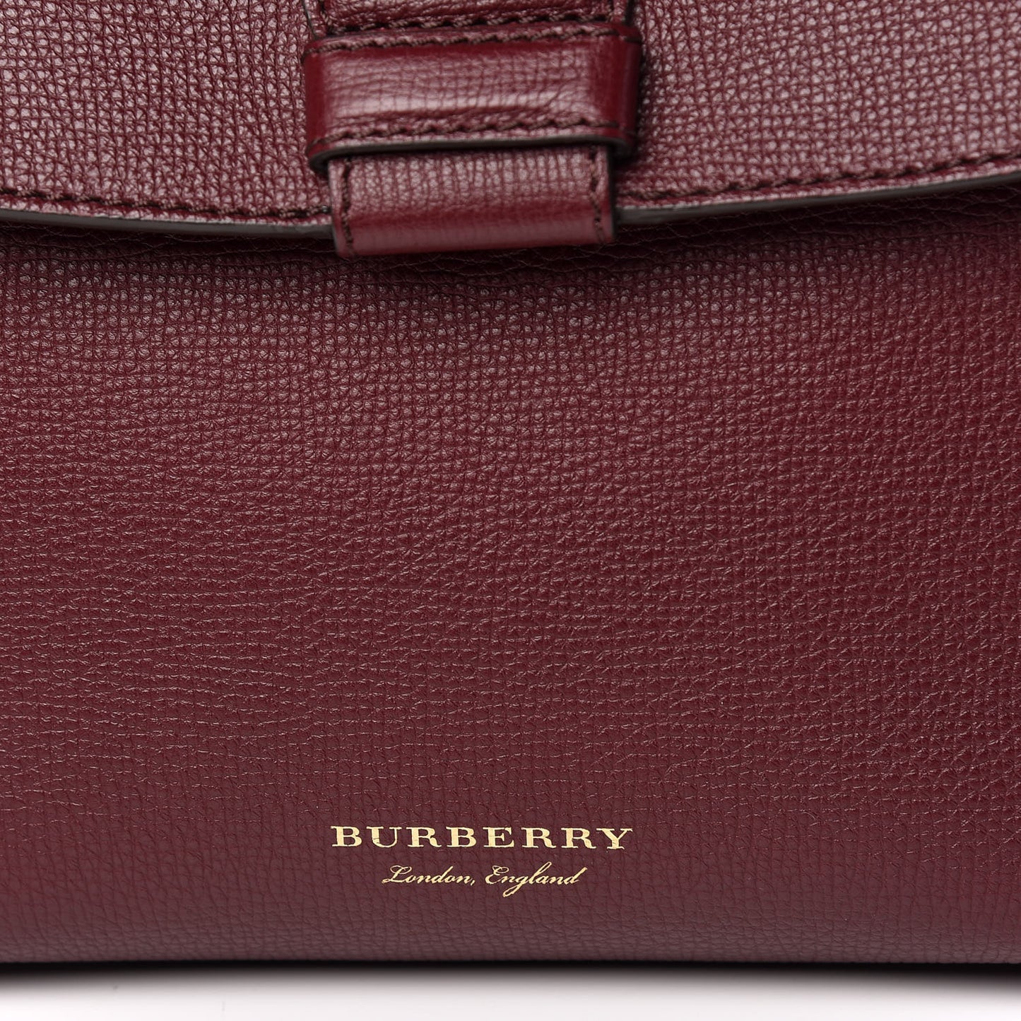 Derby Calfskin House Check Small Camberley Mahogany Red