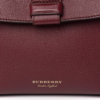 Burberry Derby Calfskin House Check Small Camberley Mahogany Red 11 of 26