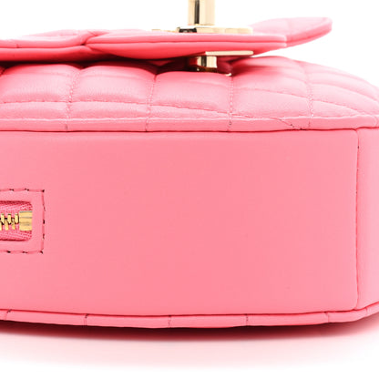 Chanel Lambskin Quilted CC In Love Heart Bag Pink 9 of 9