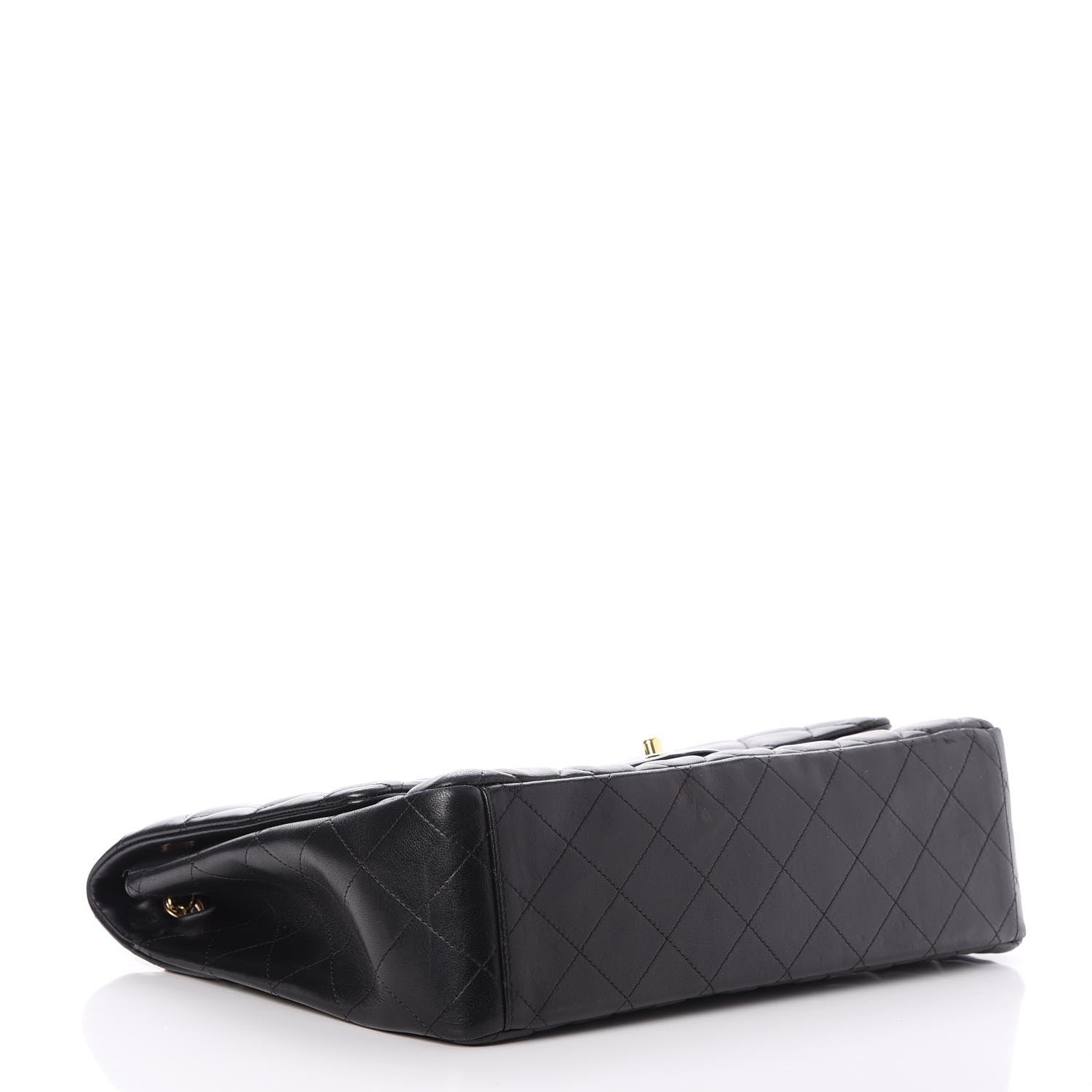 Chanel Lambskin Quilted Maxi Single Flap Black 5 of 9