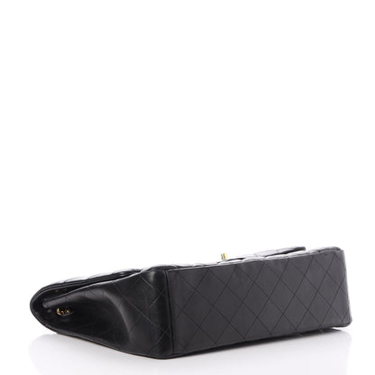 Chanel Lambskin Quilted Maxi Single Flap Black 5 of 9