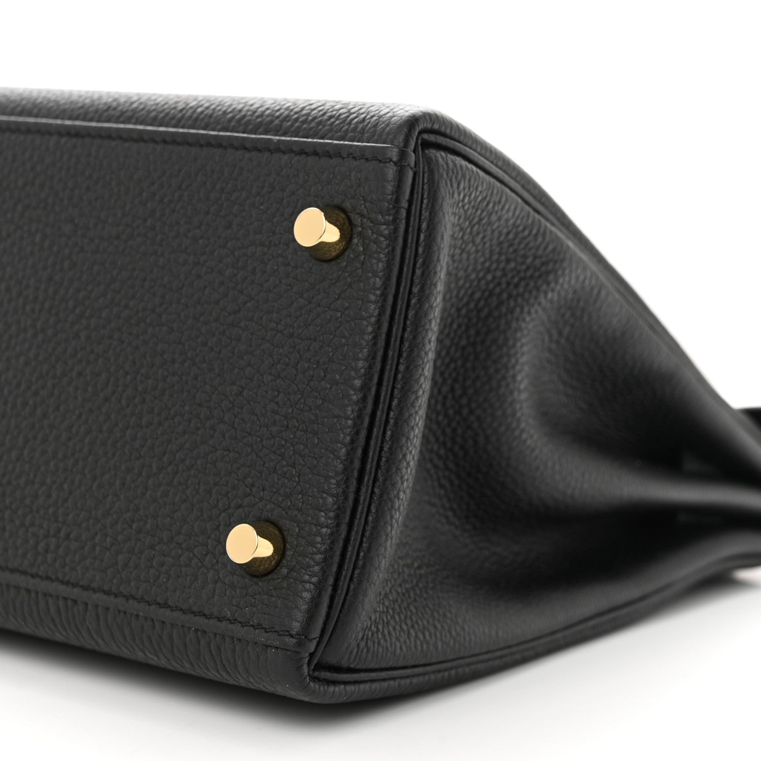 Hermes Togo Kelly Retourne 28 Black 10 of 12