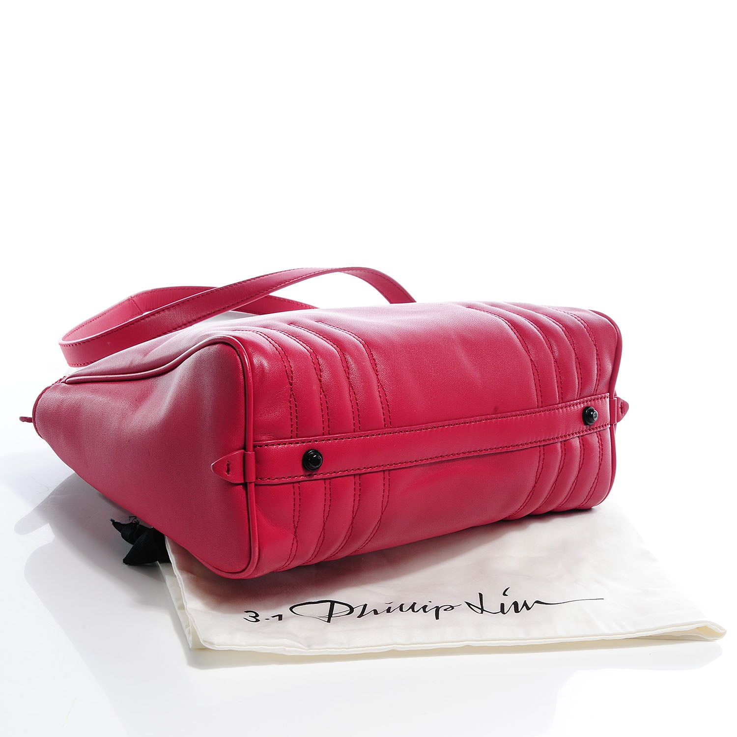 3.1 Phillip Lim 3.1 Small Ryder Satchel Cranberry 4 of 9
