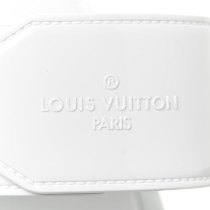 Louis Vuitton Monogram Sunbath Flat Mule Sandals 39 White 10 of 13
