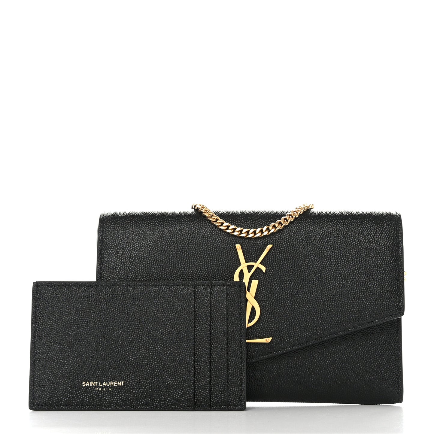 Grain de Poudre Uptown Chain Wallet Black