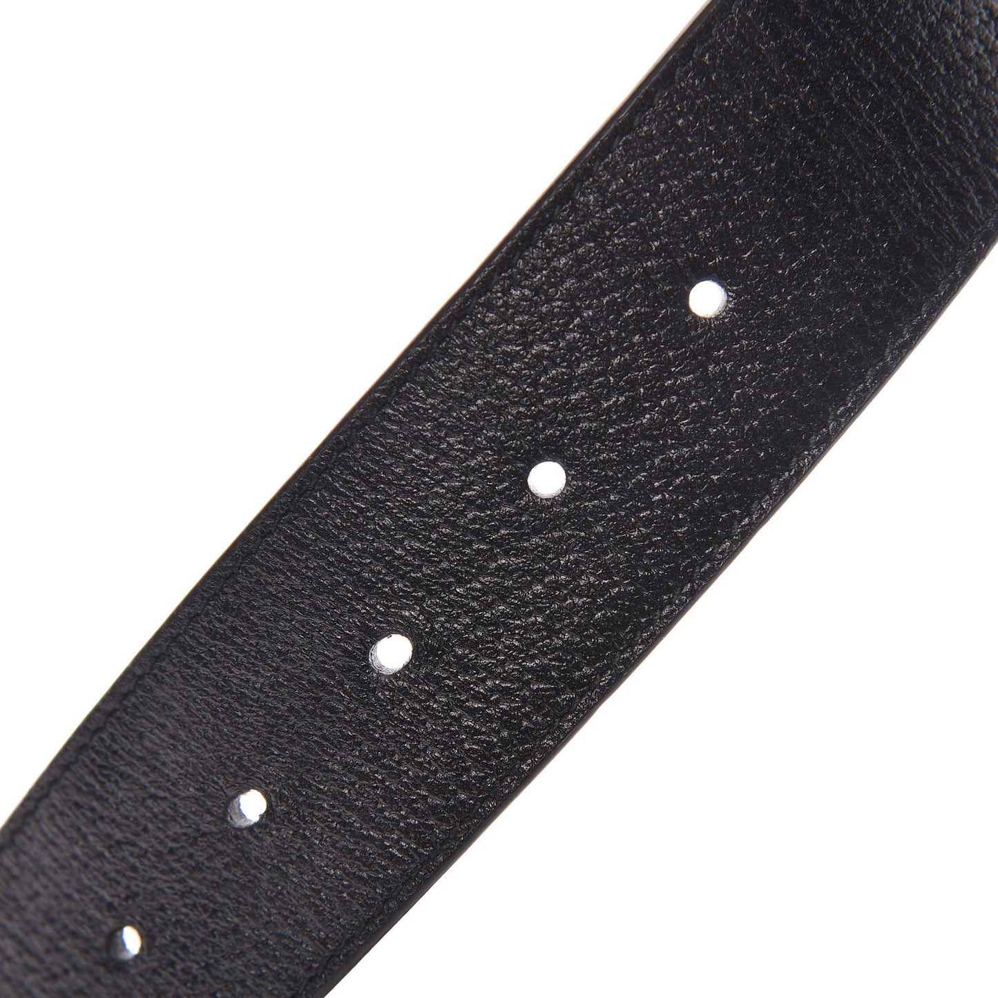 Textured Dollar Calfskin Double G 40mm Belt 105 42 Dark Cocoa
