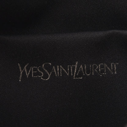 Saint Laurent Metallic Calfskin Monogram Large Belle De Jour Clutch Silver 6 of 7