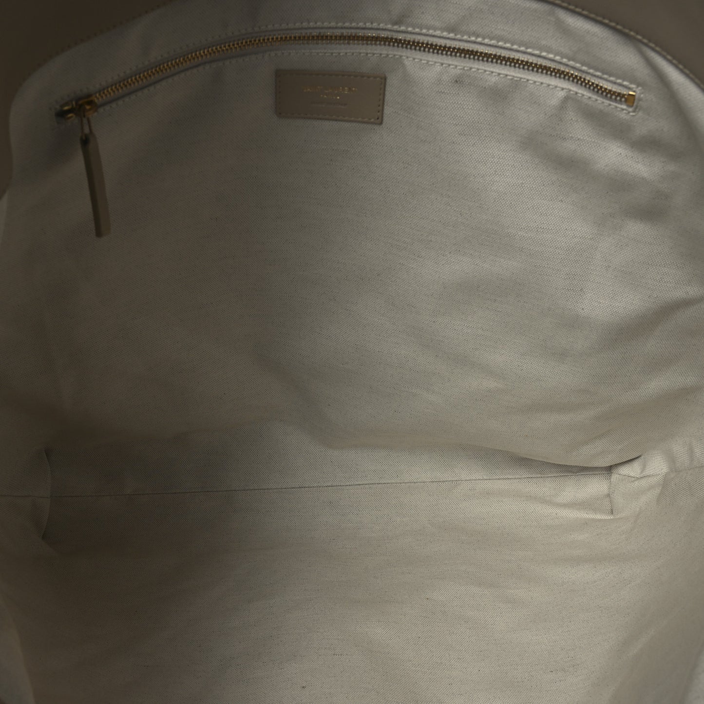 Nubuck Suede Quilted Maxi Icare Shopping Tote Beige